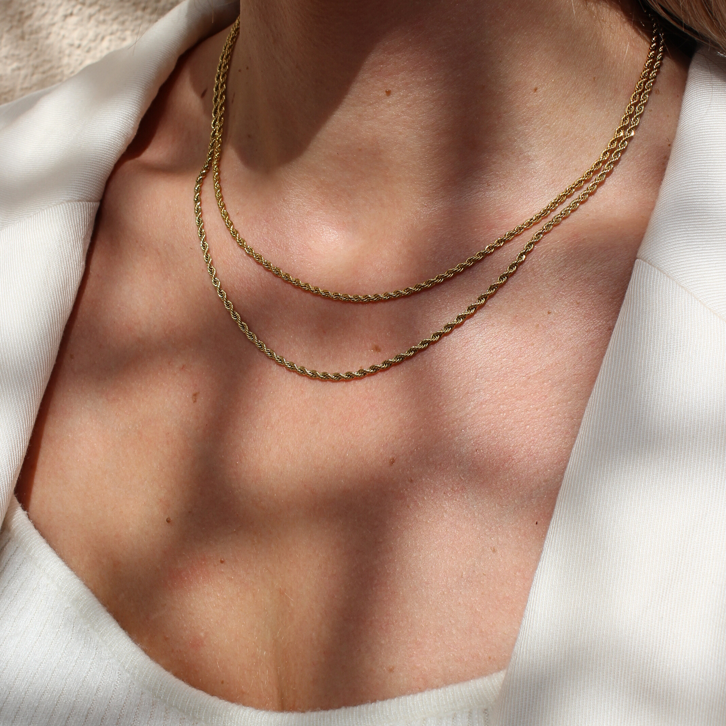 Golden Twist Halskette