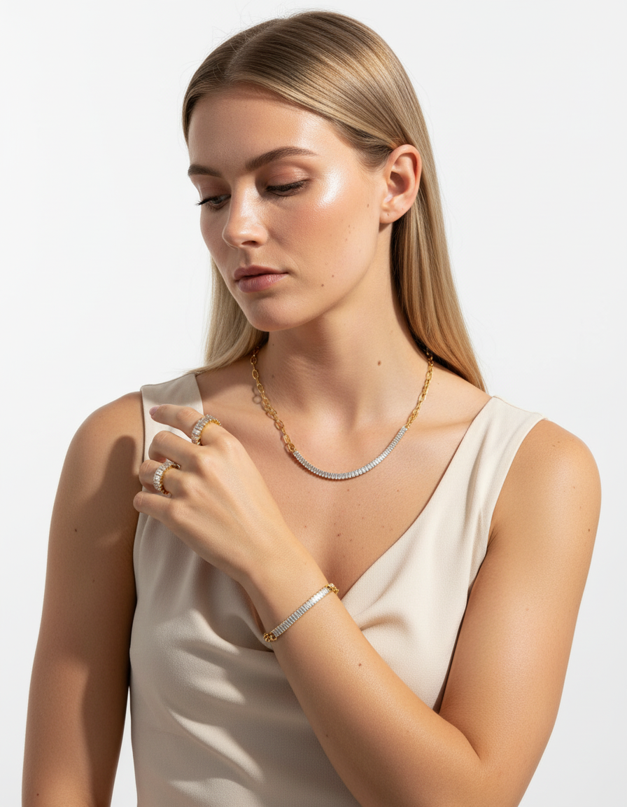 Aura Halskette 3er Set